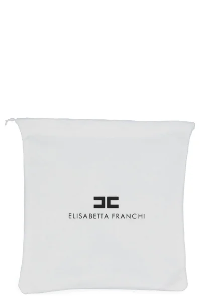 Naramna torba Elisabetta Franchi 	črna	